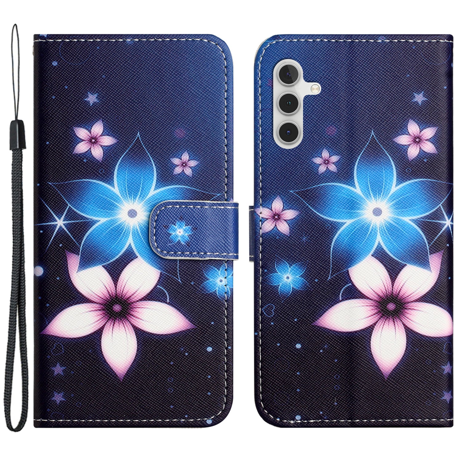 Til Samsung Galaxy A25 5G 3D-mønsterudskrivning telefonetui PU læder pungholder cover Til Samsung Galaxy A25 5G 3D-mønsterudskrivning telefonetui PU læder pungholder cover